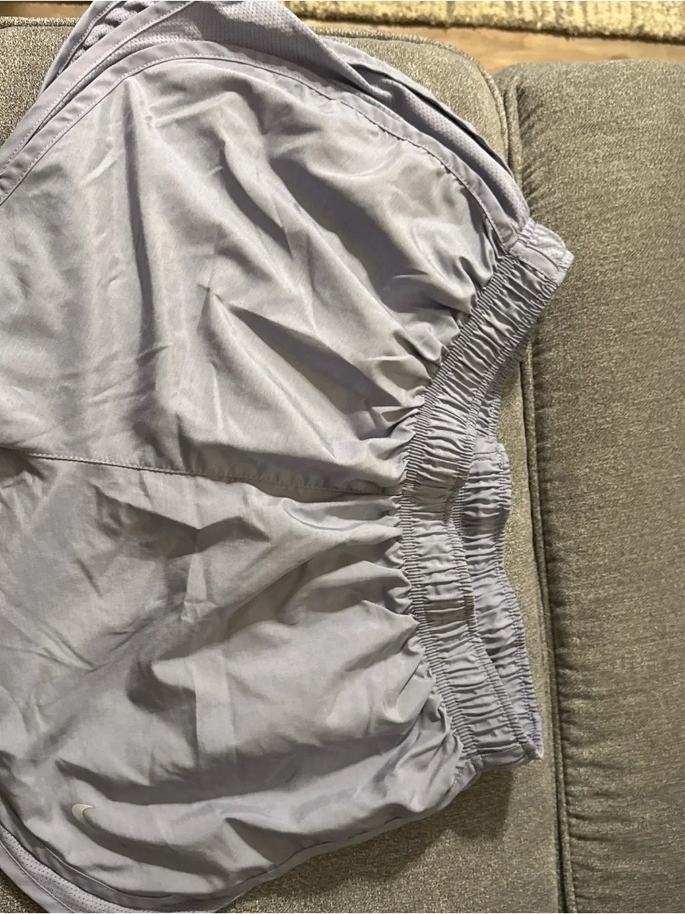 NIKE WOMENS XL LOT OF TWO ATHLETIC RUNNING SHORTS EUC